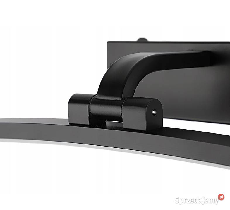 Kinkiet LED łazienkowy lustro OKRĄGŁY WYGIĘTY Choroszcz