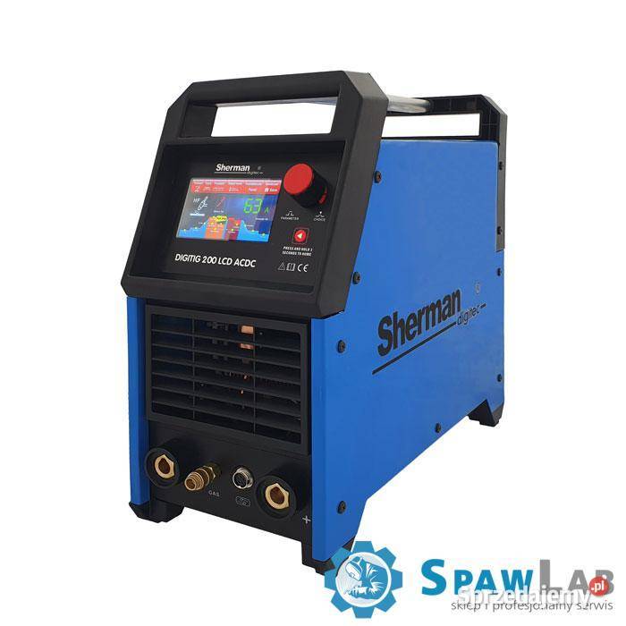 Sherman DIGITIG 200 LCD ACDC Spawarki inwertorowe Krotoszyn