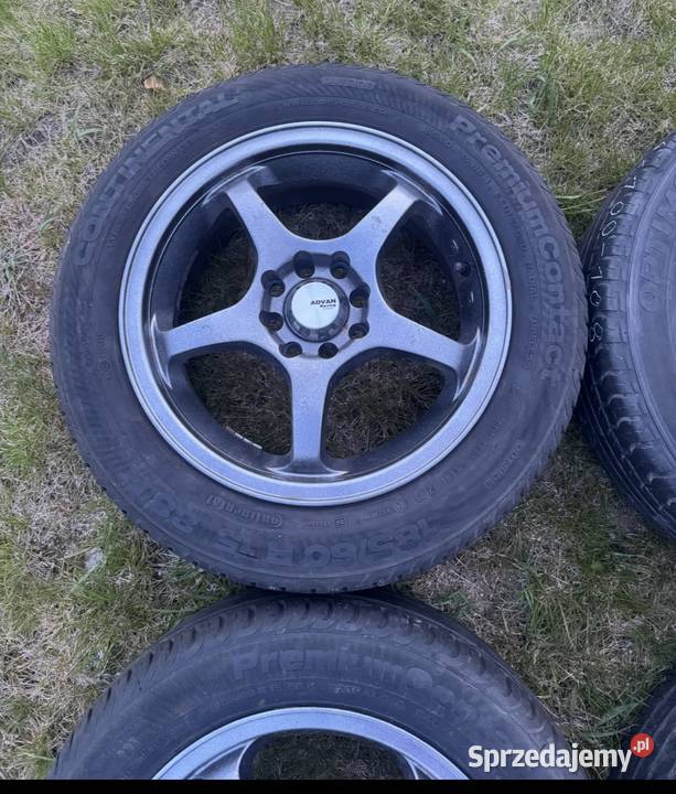 Alufelgi Advan Racing 4x100 4x108 opony 1856515 Krępiec