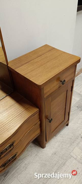 toaletka art deco z lustrem vintage design łódzkie sprzedam