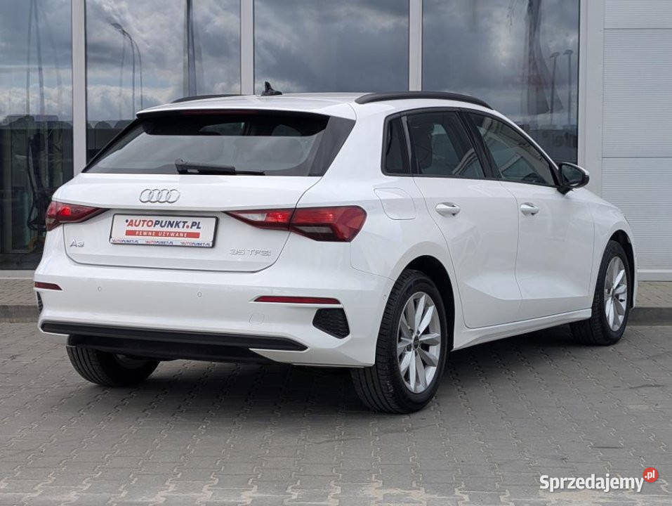 Audi A3 2023r Stronic LED ACC Niski Przebieg pomorskie Gdańsk