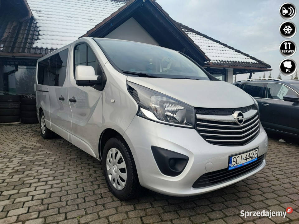 Opel Vivaro Krajowy serwisowany 9 osób Fra Vat Ustroń sprzedam