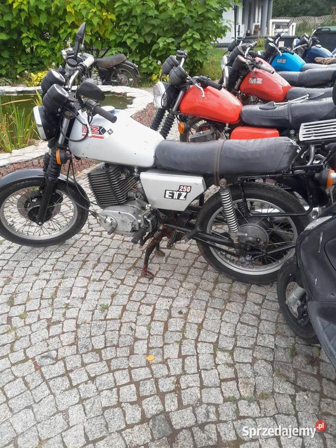 Mz etz 250 z dokumentami nieuszkodzony
