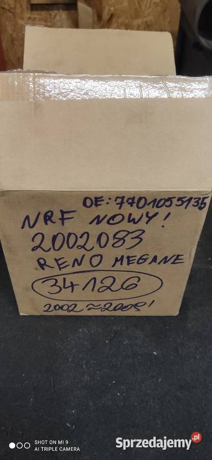 Wentylator nawiewu Renault Megane NRF 34126 nowy Pszczyna