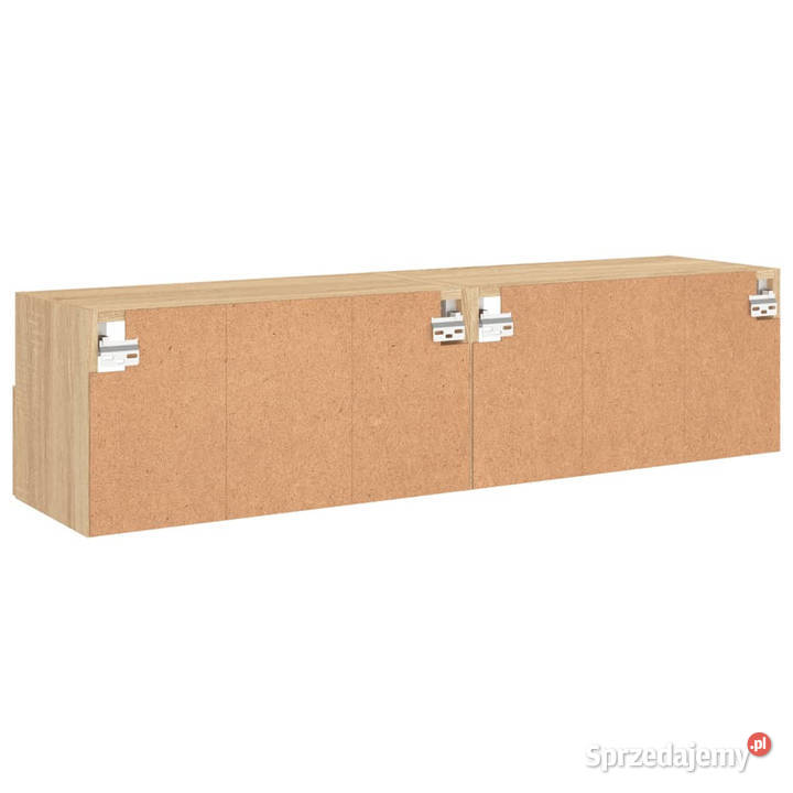 Ścienne szafki TV 2 dąb sonoma 60x30x30 WM836859 mazowieckie Warszawa sprzedam