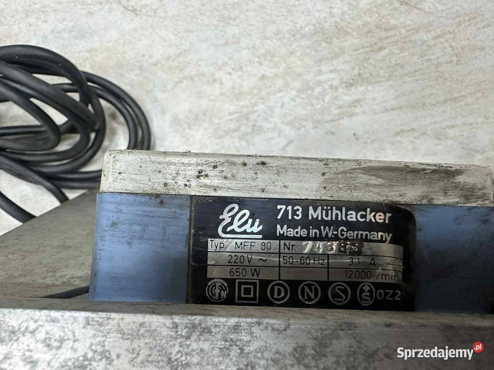 Strug elektryczny MFF 80 650W Elbląg sprzedam