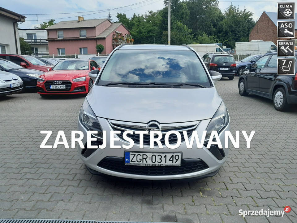 Opel Zafira 14i TURBO 7 osób stan C 2011 Gryfino