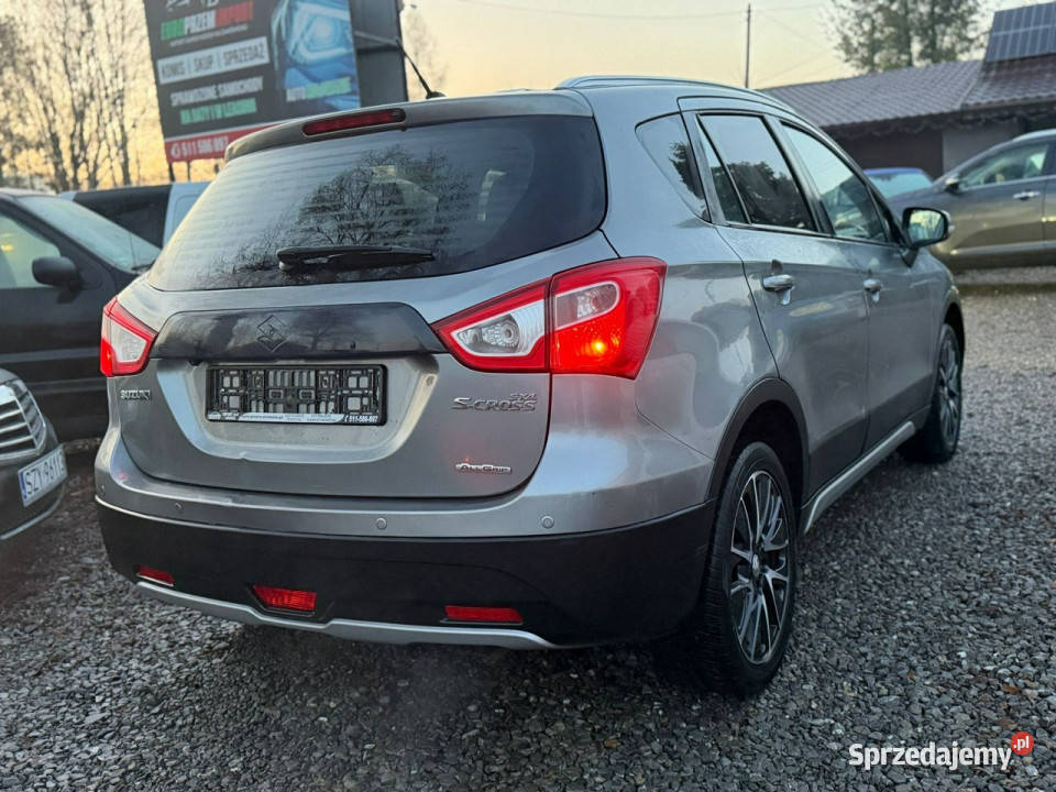 Suzuki SX4 SCross 16i automat 120 LED navi 4x4 kurtyny powietrzne śląskie Łodygowice