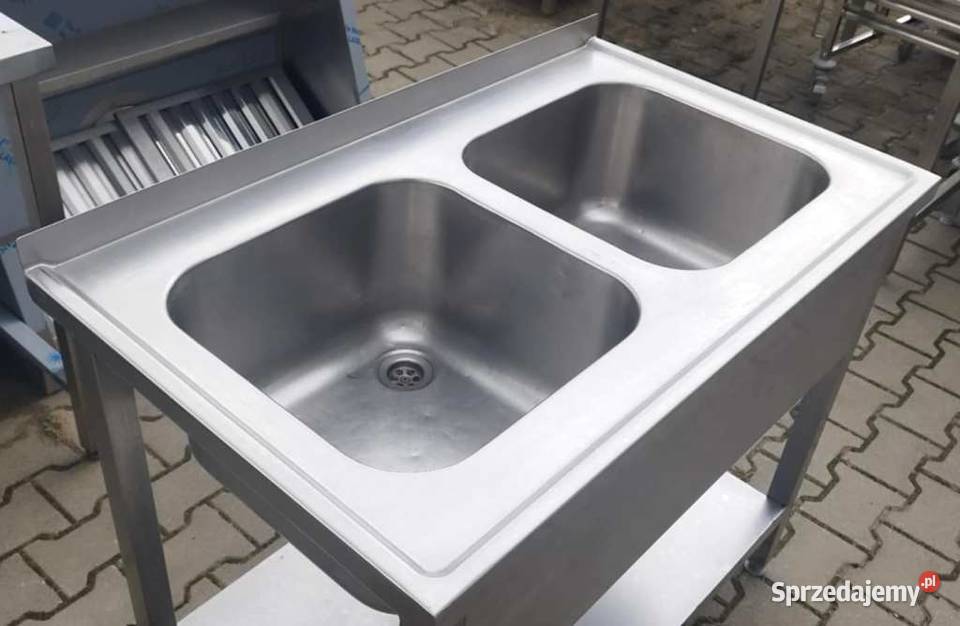 Zlew 2 Komorowy Z Półką 1006085 S 1120 Gastronomia Ostrów Wielkopolski sprzedam