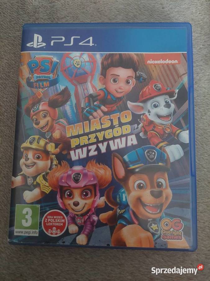 Gra na 4 Psi patrol Miasto przygód wzywa Ostrowiec Świętokrzyski sprzedam