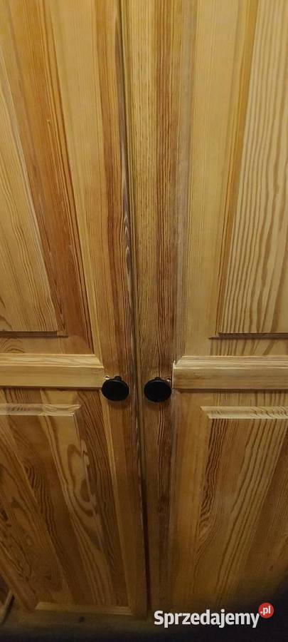 komplet drewnianych mebli Warszawa