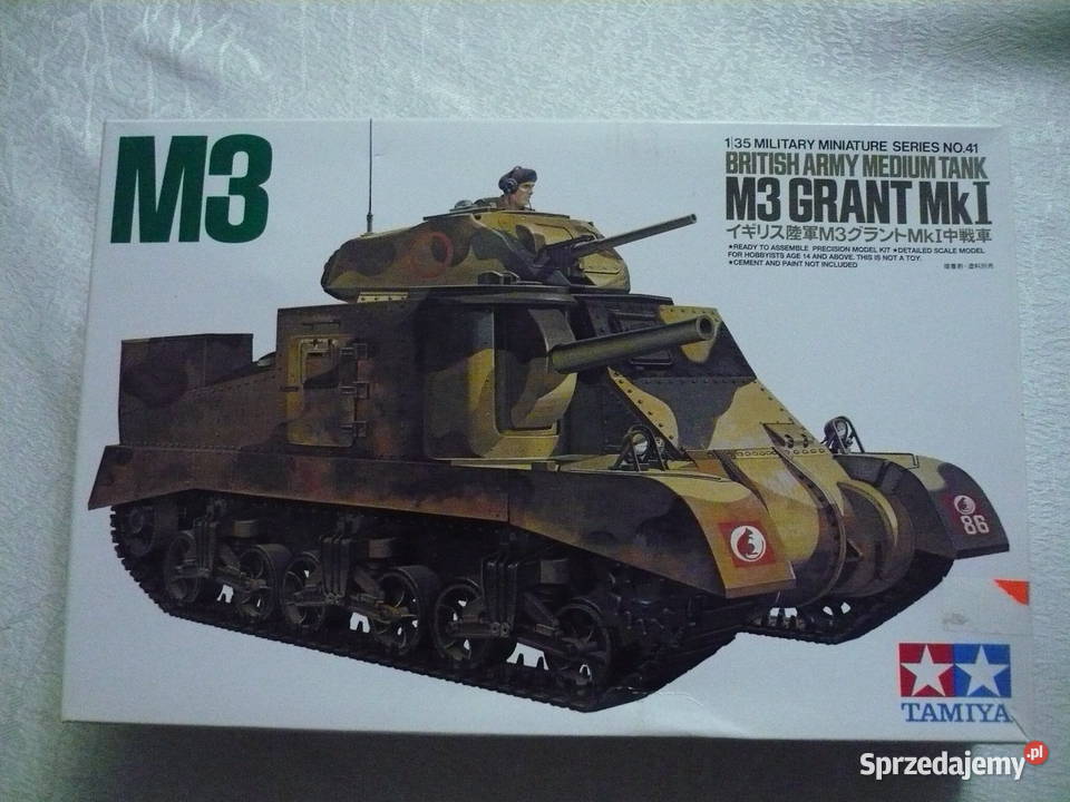 modelarstwo czołgi alianci II WŚ 135 opis Modelarstwo