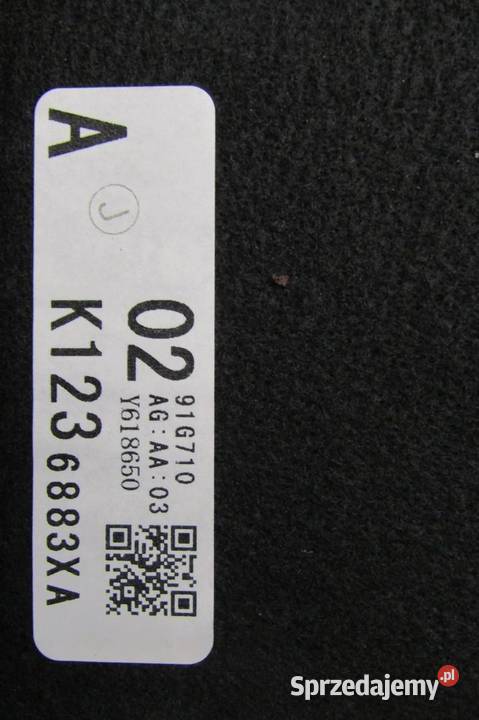DYWAN WYKŁADZINA PODŁOGA BAGAŻNIKA TYLNA MAZDA Dywaniki lubelskie