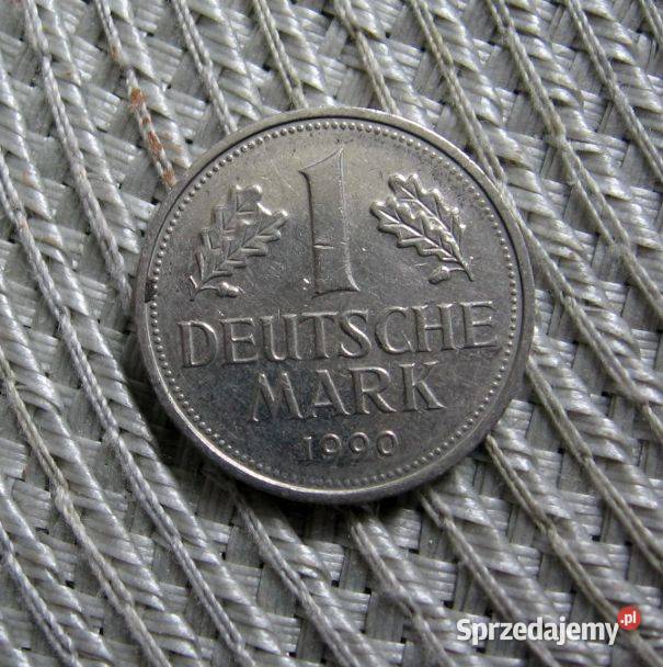 Niemcy 1 Marka 1990 A Numizmatyka Kalisz