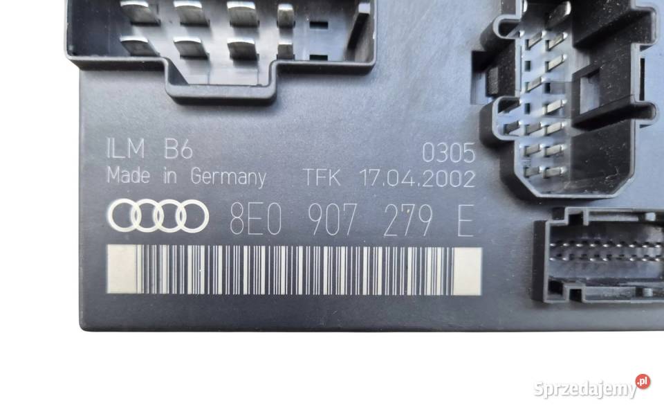 STEROWNIK ŚWIATEŁ AUDI A4 B6 B7 8E0907279 osobowe Działoszyce sprzedam