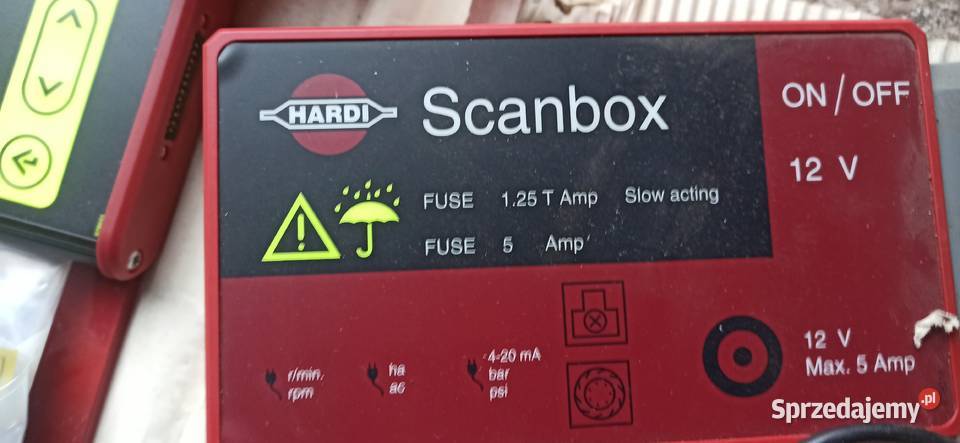 Hardi sterownik HC 2500 SCANBOX łódzkie