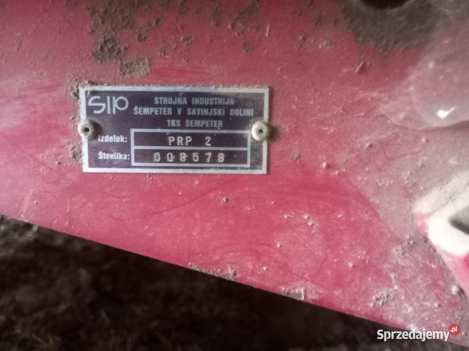 Przyczepa samozbierająca do słomy SIP Sempeter Mszana Dolna sprzedam