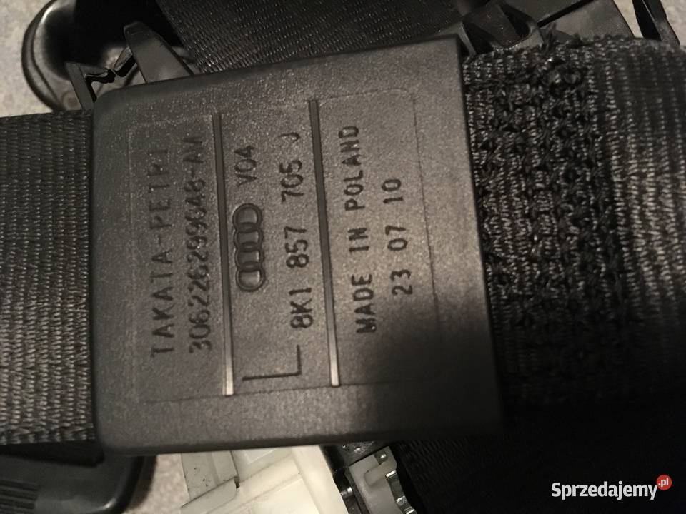 PAS BEZPIECZEŃSTWA lewy 8K1857705j AUDI a4 s4