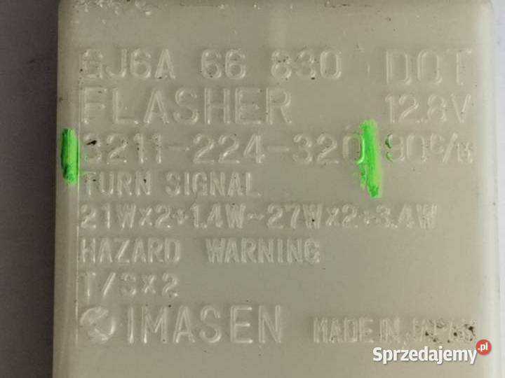 PRZEKAŹNIK ŚWIATEŁ MAZDA 6 18 16V 3211224320 Margonin sprzedam