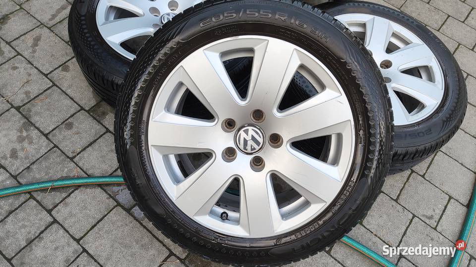 Alufelgi VW 16 5x112 Opony Letnie Nokian Mikołów