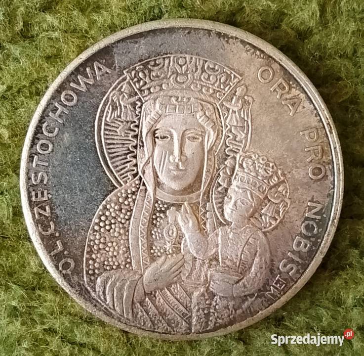 Medale Jan Paweł II Klasztor 600 lat Jasnej Góry Numizmatyka śląskie