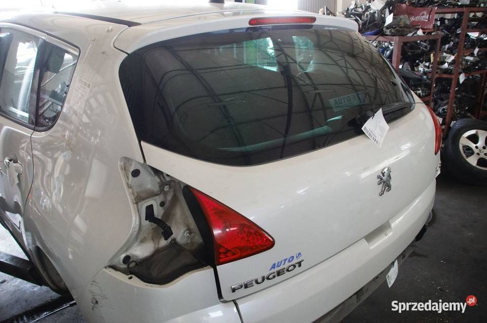 KLAPA PEUGEOT 3008 T 8 KWE osobowe Lipno
