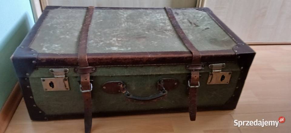 Stara niemiecka walizka kufer Torby, plecaki i walizki Kraków sprzedam
