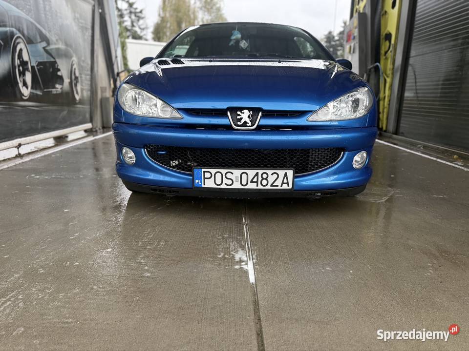 Peugeot 206 jbl 14 benzynagaz z klimatyzacja aluminiowe felgi Luboń