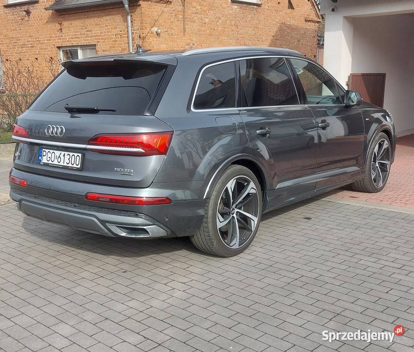Audi Q7 30 tdi noktowizor headup webasto masaże Rok produkcji 2020
