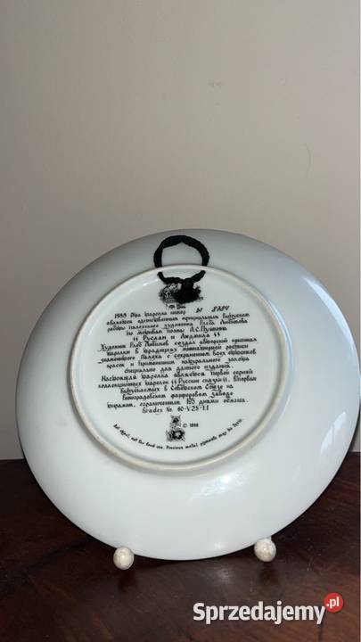 Bajkowy talerz do powieszenia Dzieło artysty