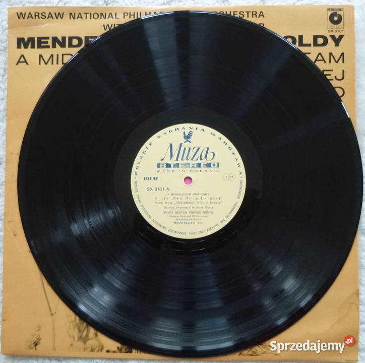 Płyta winylowa LP 1960 Witold Rowicki Warszawa