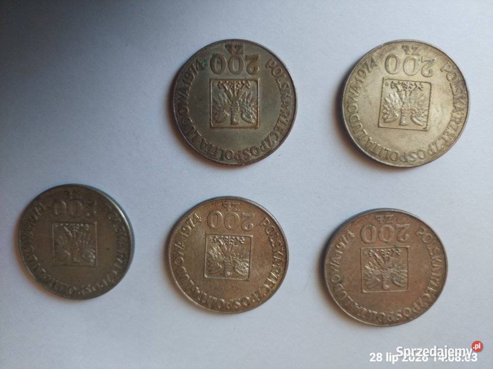 Monety kolekcjonerskie PRL Kołobrzeg