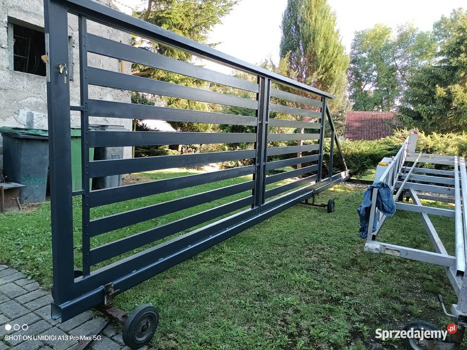 Brama wjazdowa przesuwna 4000x1500 Lwówek Śląski