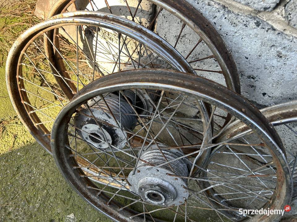 PAKIET KÓŁ ROMET KOMAR SZTWYNIAK TYŁ TYLNE 232 Pozostałe Kraków sprzedam