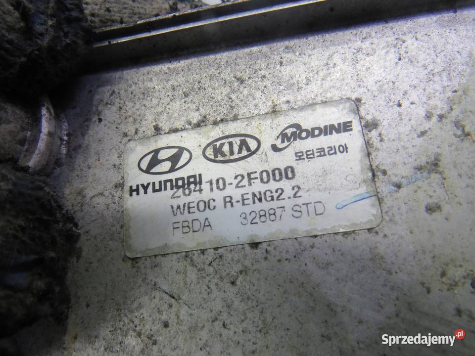 CHŁODNICA OLEJU SORENTO II 22 CRDI 264102F000 Układ chłodzenia lubelskie sprzedam