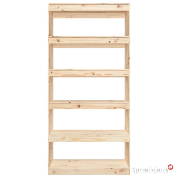 Regał na książkiprzegroda 80x30x1674 lite drewno Warszawa