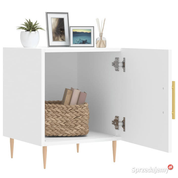 Szafka nocna biała 40x40x50 materiał Nocne Warszawa sprzedam