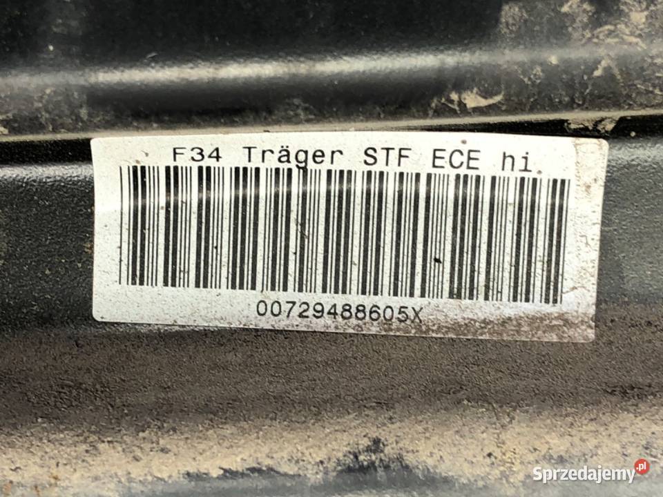 BELKA ZDERZAKA TYŁ BMW F34 Hatchback WZMOCNIENIE podkarpackie