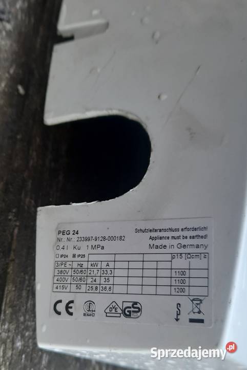 400v Elektryczny przepływowy podgrzewacz wody lubuskie Gorzów Wielkopolski