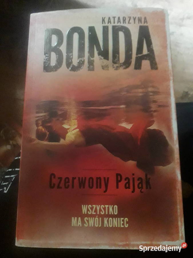 Czerwony Pająk Pochłaniacz Katarzyna Bonda Warszawa