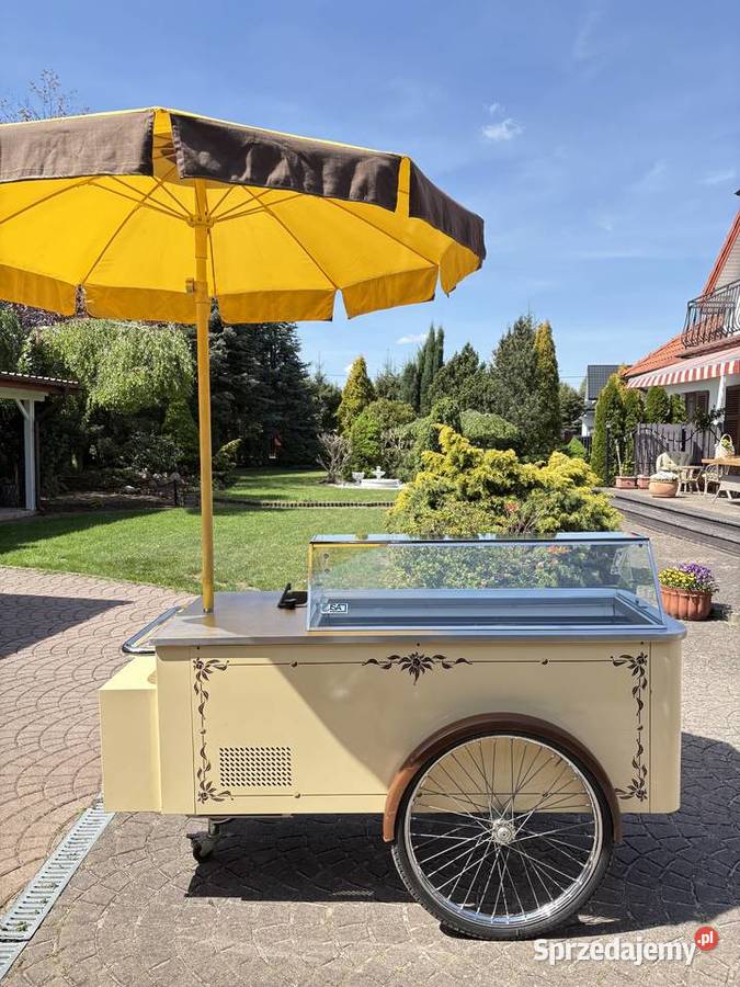 CHŁODZIARKA WÓZEK RETRO DO LODÓW Warszawa