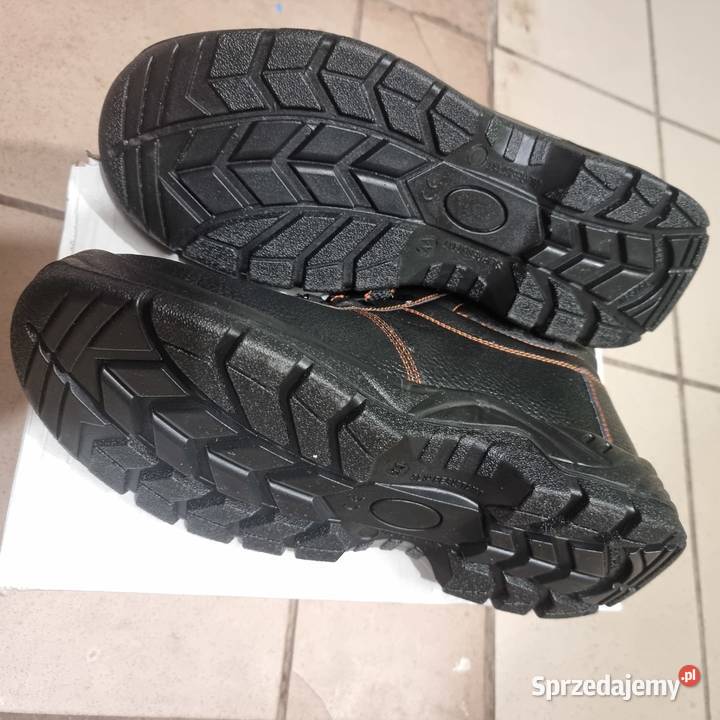 NOWE Buty Trzewiki Ochronne Robocze 44 Skóra Katowice