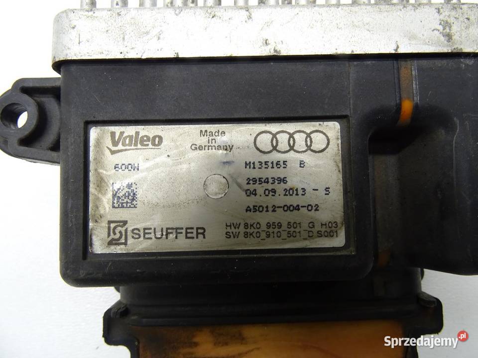 MODUŁ STEROWNIK WENTYLATORÓW 8K0959501G 20 TDI Komputery małopolskie