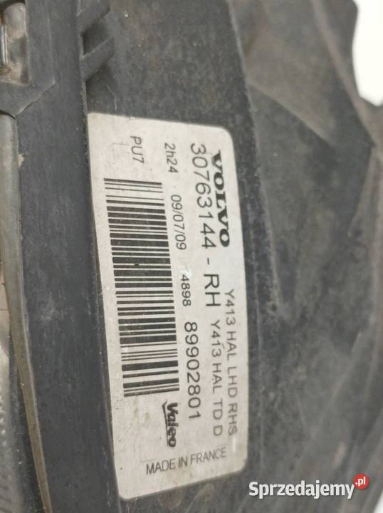 LAMPA PRZÓD PRAWA EUROPA 30763144RH Volvo XC 60 Lampy przednie sprzedam