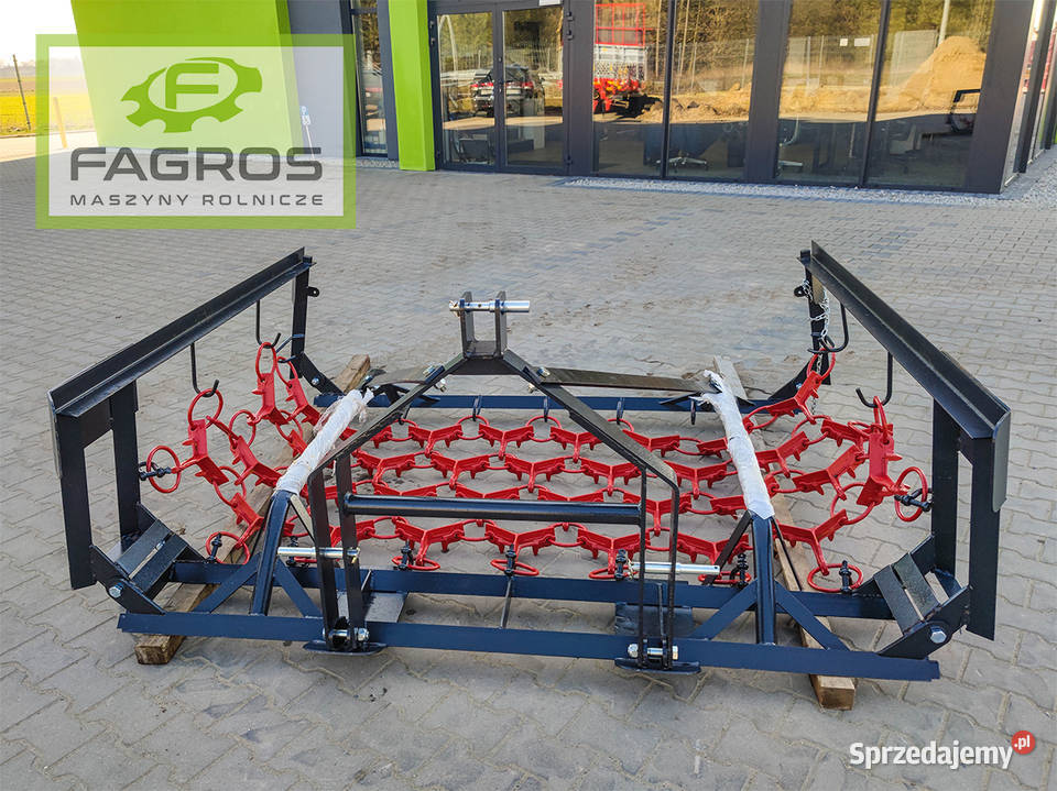 Nowa Włóka ŁĄKOWA polowa brona hydrauliczna RATY Agregaty Kutno sprzedam