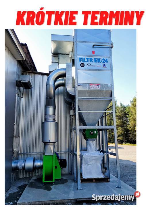 Filtr EK24Odciąg trocin 18 000mh zabudowany Stalowa Wola