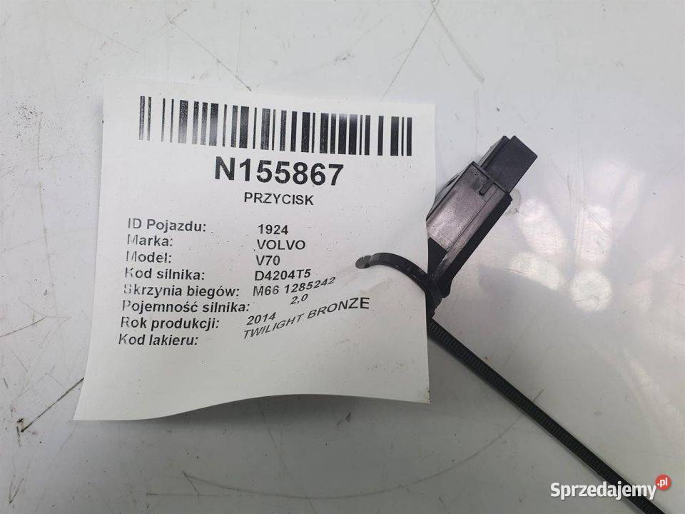 PRZYCISK VOLVO V70 9123685 Lipno