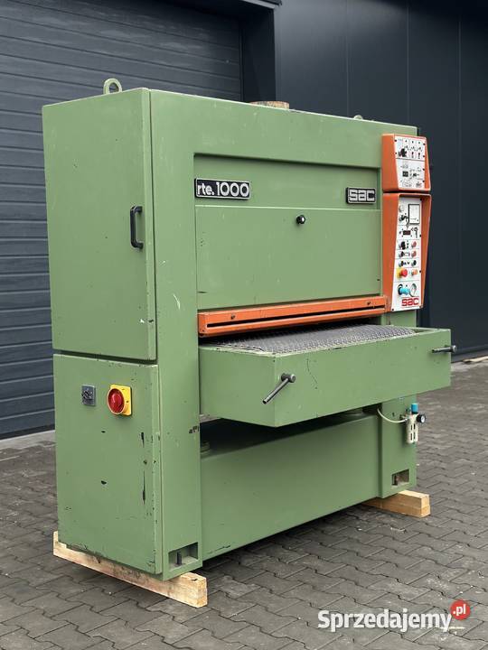 Szlifierka szerokotaśmowa SAC rte1000 1418 Łabuńki Pierwsze