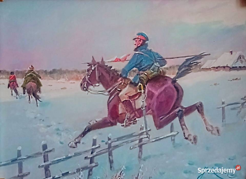 POGOŃ WROGIEM OLEJ PŁÓTNO JKOSSAK Jelenia Góra sprzedam