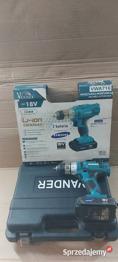 Wiertarko Wkretarka Vander VWA716 bateria sprzedam